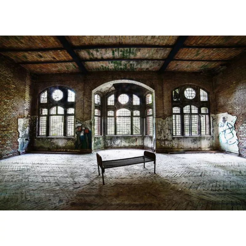 Puzzle Ravensburger Lost Places Edition Pavilhão das Mulheres Beelitz Heilstätten 1000 peças