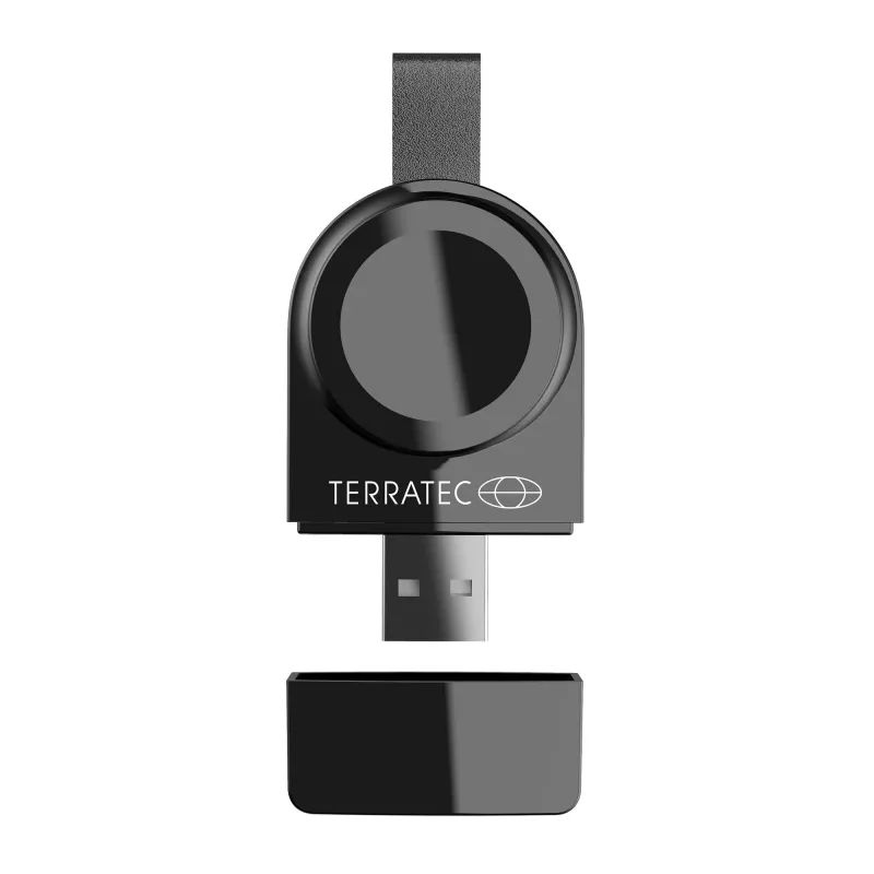 Carregador Terratec ChargeAIR Watch smartwatch preto USB interior