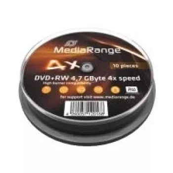 DVD+RW MediaRange MR451 4,7 GB 10 unid.