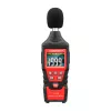 Medidor digital de decibéis Habotest HT622B — medidor de nível sonoro com ponderação A/C, interface USB