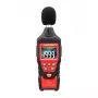 Medidor digital de decibéis Habotest HT622B — medidor de nível sonoro com ponderação A/C, interface USB