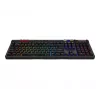 Teclado gaming mecânico MSI Strike Pro W Silent layout US iluminação RGB, com fios, interruptores táteis Silent