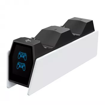 Estação de carregamento White Shark PS4-0417 carregador duplo para comando PS4