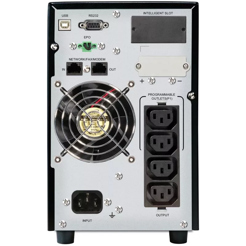 PowerWalker VFI 1500 CG PF1 Double-Conversion (Online) 1,5 kVA 1500 W 4 saídas AC