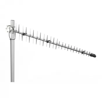 Antena Poynting LTE/GSM para mastro A-LPDA-0092 prateada SMA (M) LoRa Helium 11dbi Yagi/Mastro SMA -Macho 7m cabo