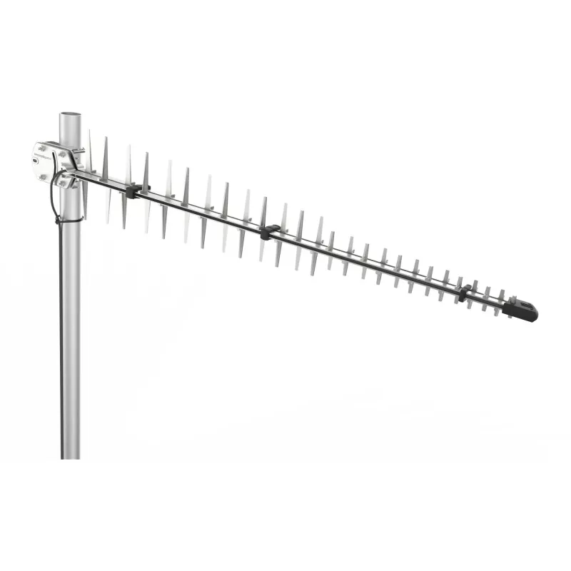Antena Poynting LTE/GSM para mastro A-LPDA-0092 prateada SMA (M) LoRa Helium 11dbi Yagi/Mastro SMA -Macho 7m cabo