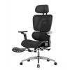 Cadeira de escritório mark adler Expert 7.9 preta – cadeira giratória ergonómica, tecido preto, modelo MA-EXPERT 7.9 preto