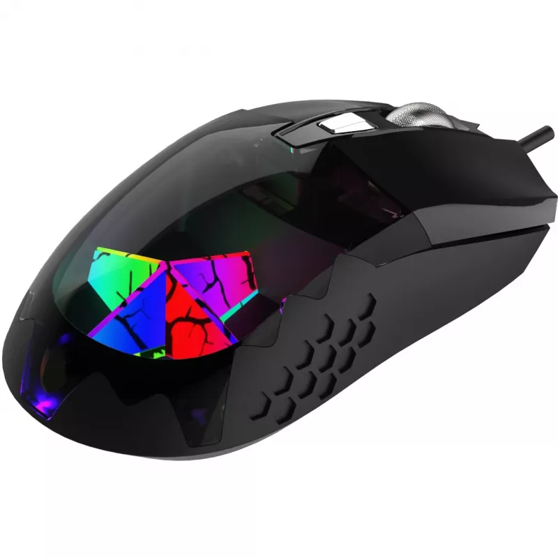 Rato gaming INCA Cian INCA Empousa 3D RGB LED 7200 DPI com teclas macro