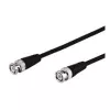 Cabo de ligação Wentronic Goobay BNC, preto, 5 m - ficha BNC > ficha BNC (50087)