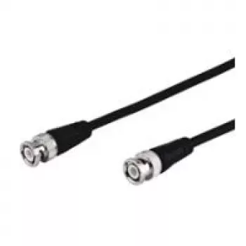 Cabo de ligação Wentronic Goobay BNC, preto, 5 m - ficha BNC > ficha BNC (50087)