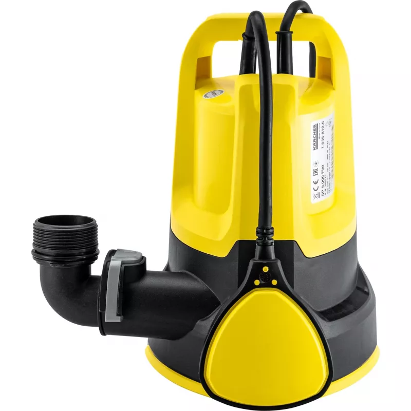 Bomba submersível Kärcher para drenagem com aspiração plana SP 9.000 FLAT