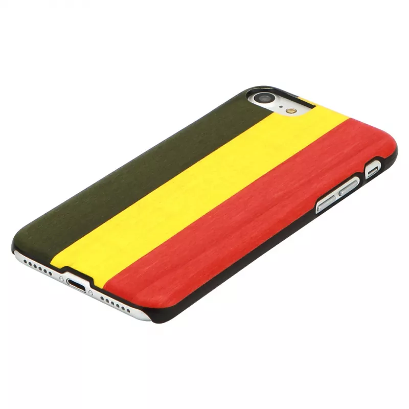 Capa para telemóvel Man and Wood para iPhone 7/8 — reggae preto