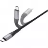 Cabo USB 4smarts 541454 1,5 m USB-C preto