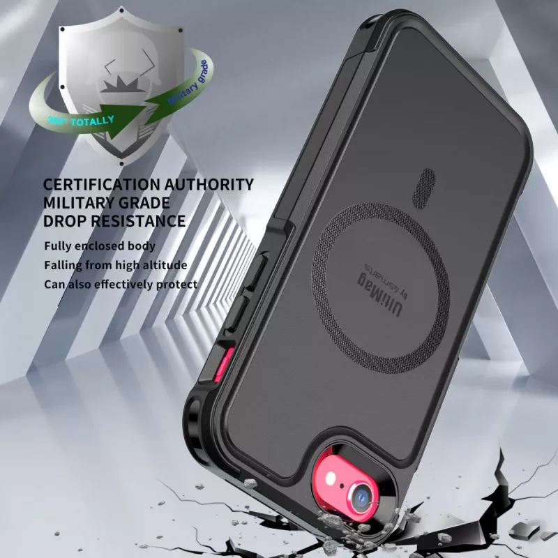 4smarts 452042 - Capa - Apple - iPhone SE3 / SE2 / 8 / 7 - 11,9 cm (4.7 polegadas) - Preto