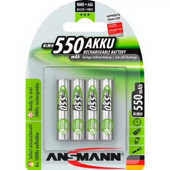 Bateria Ansmann blister 4 X Accu AAA 550 mAh