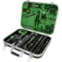Conjunto de chaves de caixa e catraca ks tools 512.0144 — encaixe 1/4 polegadas e 1/2 polegadas, universal