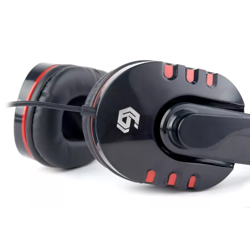 Auscultadores/headset Gembird GHS-402 com fios com arco gaming preto