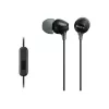 Sony MDR-EX15AP, Com Fios, 8 - 22000 Hz, Chamadas/Música, 3 g, Headset, Preto