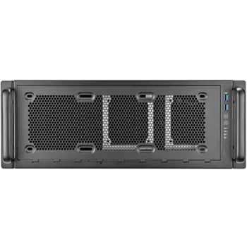 Caixa rackmount 4U SILVERSTONE RM45-360 — caixa 4U, suporta placas-mãe ATX, montagem em rack