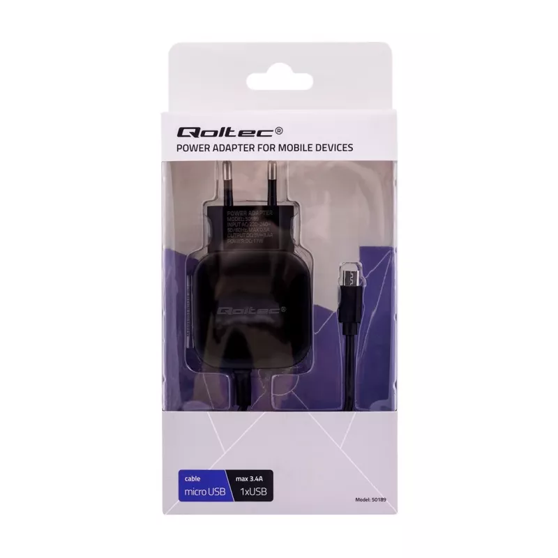 Carregador de interior Qoltec 50189