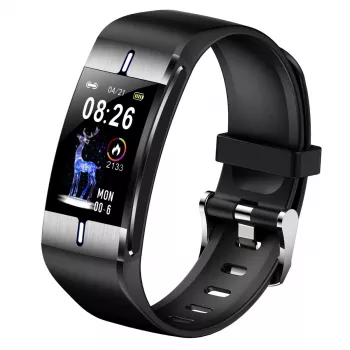 Pulseira de atividade MaxCom FW34 prateada