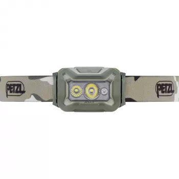 Lanterna frontal PETZL Aria 2 rgb-desert – recarregável 200 lúmenes