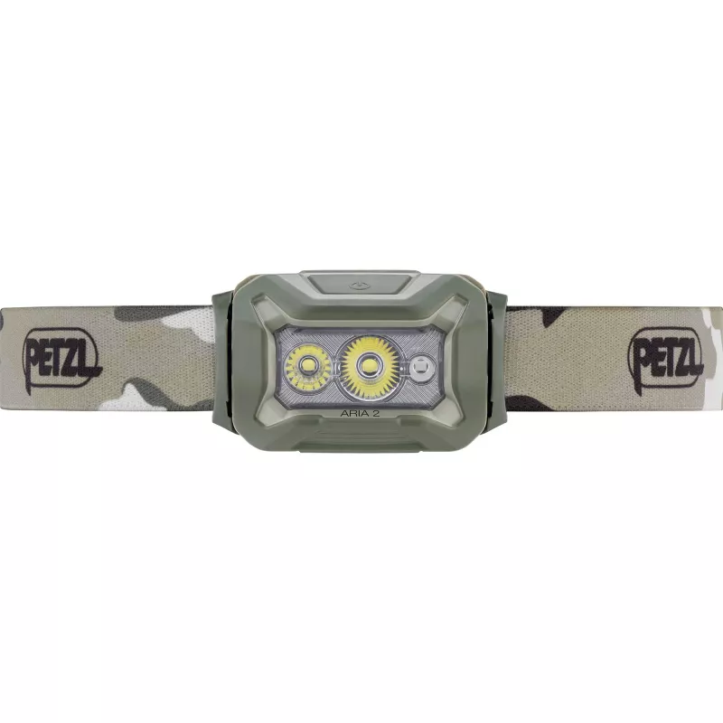Petzl Aria 2 RGB lanterna de cabeça, cor desert (E070BA02)