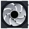 Ventoinha de caixa Lian Li UNI FAN SL-INF Wireless ARGB PWM Reverse Blade 140 mm preta