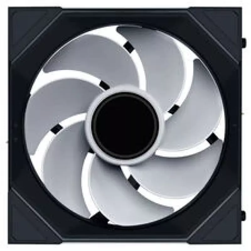 Ventoinha de caixa Lian Li UNI FAN SL-INF Wireless ARGB PWM Reverse Blade 140 mm preta