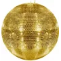 Bola de espelhos EUROLITE 75 cm dourado — bola de espelhos de discoteca para efeitos de luz