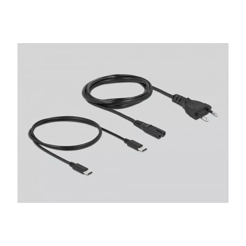 DeLOCK carregador USB 2 x USB Type-C PD 3.0 + 1 x USB Type-A, 60 W