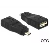 Adaptador de cabo Micro USB2.0-B USB2.0-A DeLOCK 65549