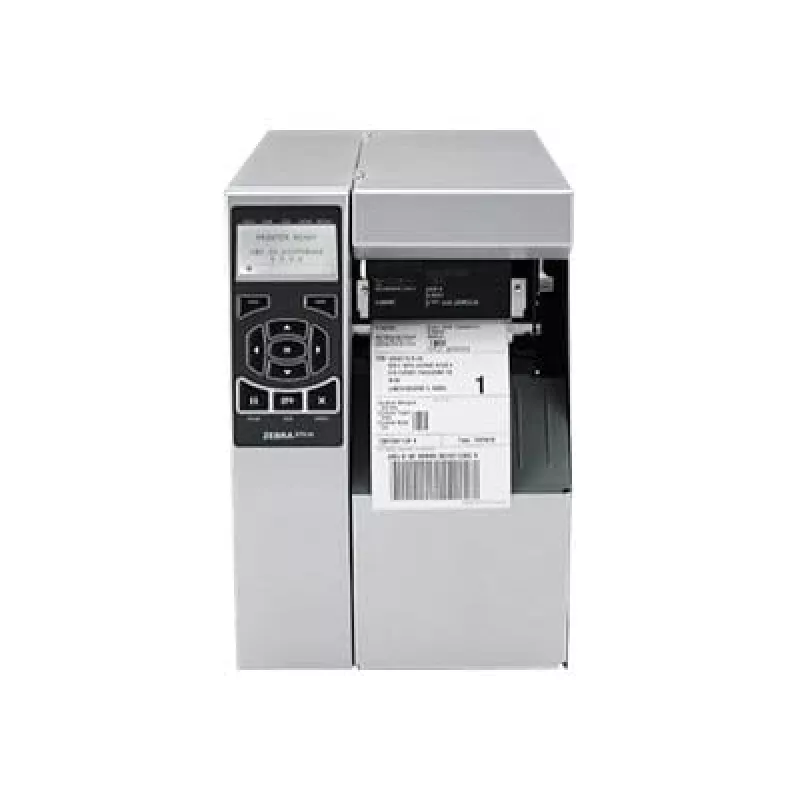 Impressora de etiquetas Zebra ZT510 — impressão térmica, 300 x 300 DPI, 305 mm/s, Ethernet, Bluetooth, LCD, cinzento