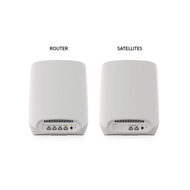 NETGEAR Orbi RBK762S tri-band (2,4 GHz / 5 GHz / 5 GHz) Wi-Fi 6 (802.11ax) branco 5 interno