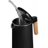 Chaleira elétrica de parede dupla 1,5 L Concept preto RK 3301