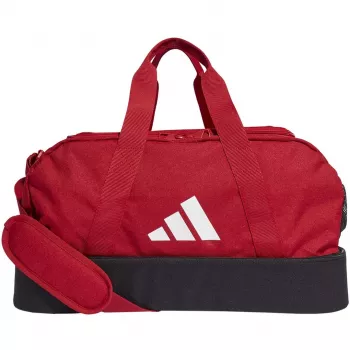 Saco de desporto adidas Tiro League Duffel pequeno vermelho IB8651