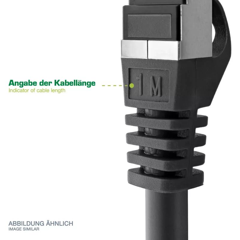 S-Conn 75713 cabo de rede cinzento 3 m Cat6a S/FTP (S-STP) (75713)