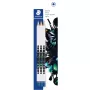 Lápis Staedtler HB pack de 3, modelo 130HBBK3E1 — dureza HB, conjunto de 3
