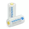 Bateria recarregável everActive EV16340 700mAh 3V com função de carregamento Micro-USB
