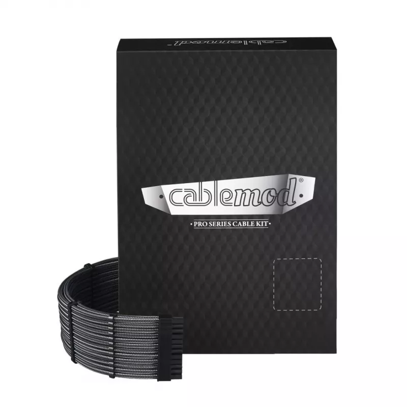 Cabo de alimentação interno Cablemod CM-PCSI-FKIT-NKC-R Carbono fornecimento de energia fiável