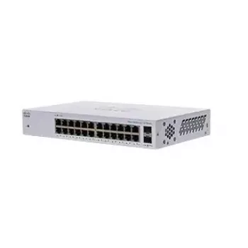 CBS110 não gerido 24 portas GE, 2x1G SFP partilhado