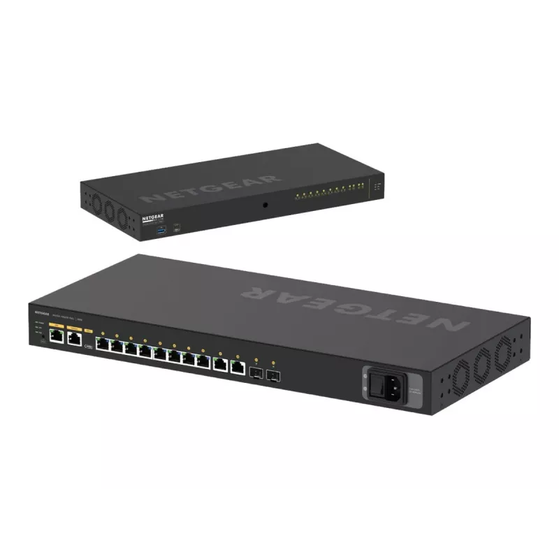 NETGEAR M4250-10G2XF-PoE+ Managed L2/L3 Gigabit Ethernet (10/100/1000) Power over Ethernet (PoE) 1U preto