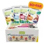 ANIMAL ISLAND peru / peixe branco / vaca / filetes de frango em caldo - comida húmida para gatos - 80x85g