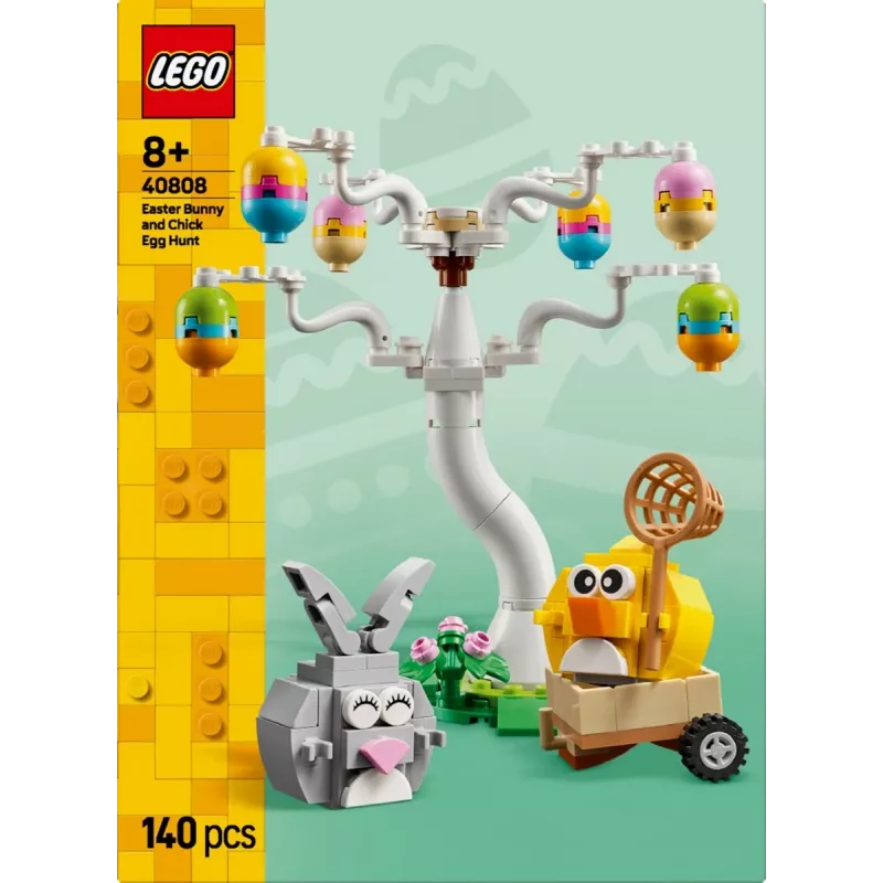 Blocks 40808 Coelho da Páscoa e pintainho à procura de ovos