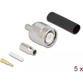 Ficha TNC para cravar RG-174/RG-316 DeLOCK 90015