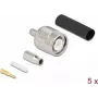 Ficha TNC para cravar RG-174/RG-316 DeLOCK 90015