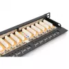 Patch Panel Digitus CAT 6 Class E High Density blindado preto