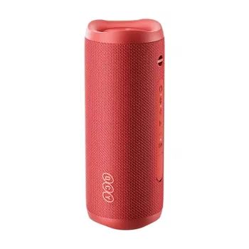 Altifalante sem fios portátil QCY SP7 vermelho — Bluetooth 5.0, design portátil compacto