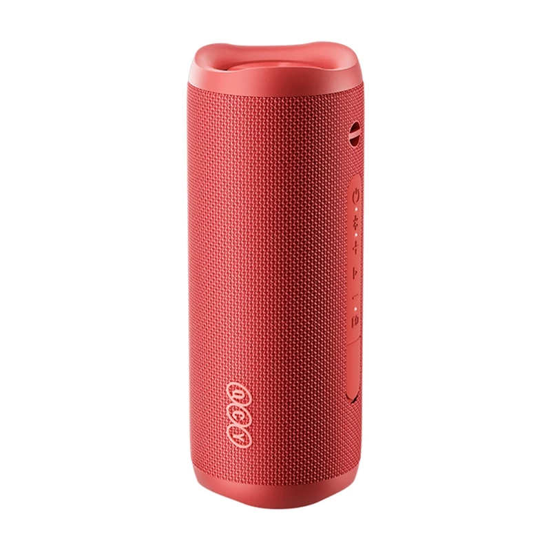 Altifalante sem fios portátil QCY SP7 vermelho — Bluetooth 5.0, design portátil compacto
