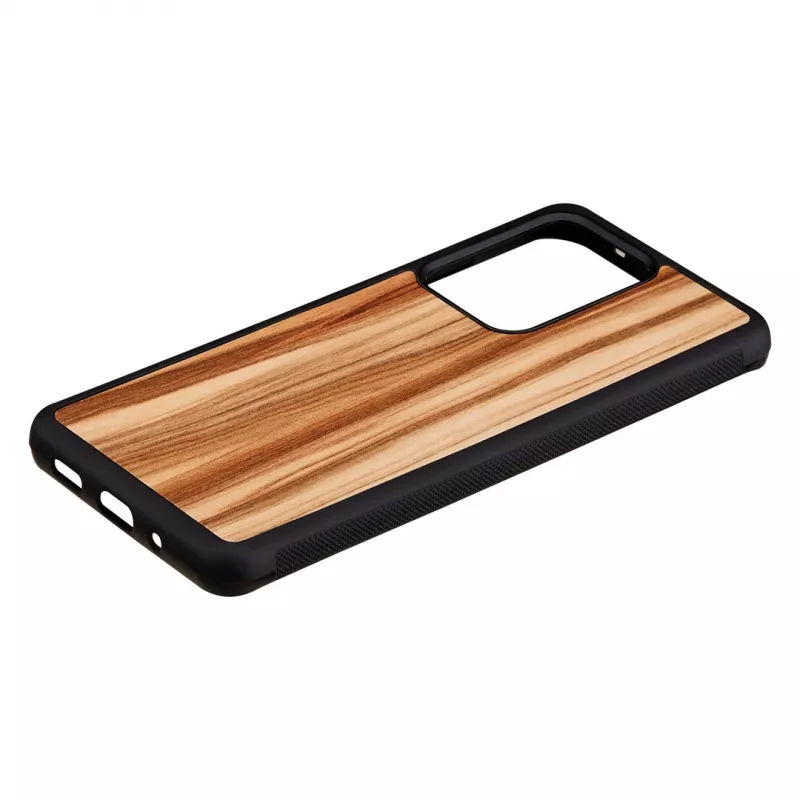 Capa para telemóvel Man and Wood para Samsung Galaxy S20 Ultra — cappuccino preto